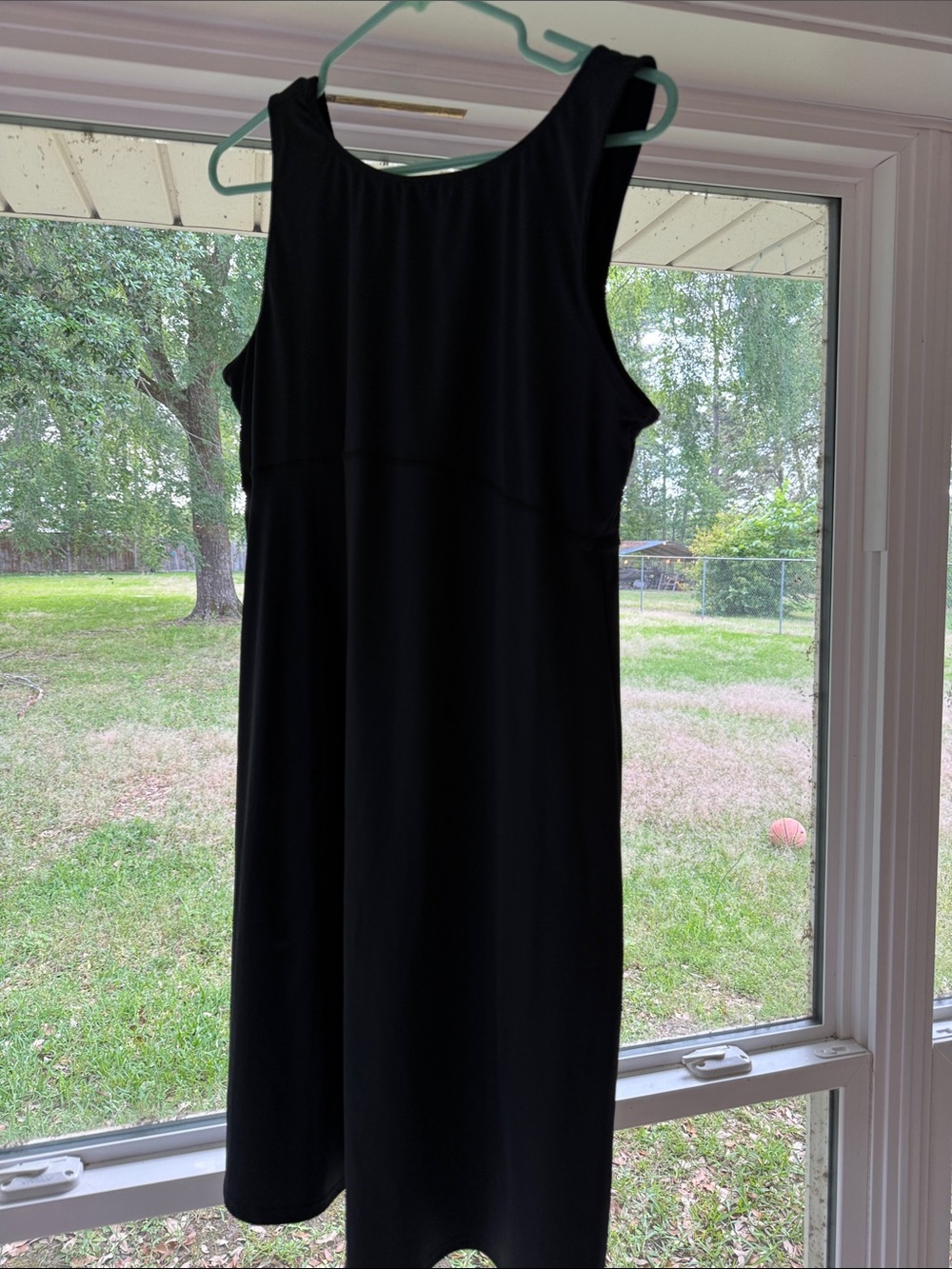 Columbia Black Sleeveless Midi Dress